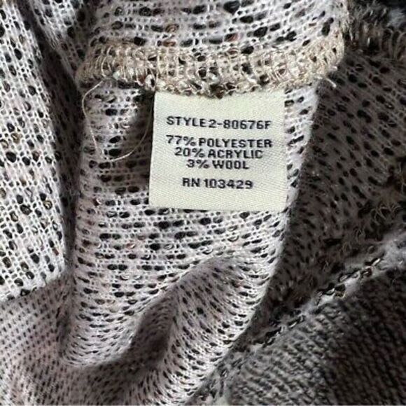 Caffe‎ Marrakech textured cowl neck sweater size medium - Picture 5 of 5